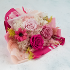Premium-Blumenstrauß in der Box - EVERGIVE – A Lasting Gesture – Candy Charm