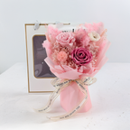 Premium-Blumenstrauß in der Box - EVERGIVE – A Lasting Gesture – Rose Grace