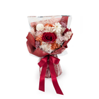 Premium-Blumenstrauß in der Box – EVERGIVE – A Lasting Gesture – Red Blush