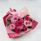Premium-Blumenstrauß in der Box – EVERGIVE – A Lasting Gesture – Rosé Royal