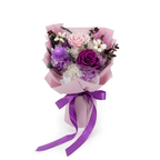 Premium-Blumenstrauß in der Box - EVERGIVE – A Lasting Gesture – Violet Grace